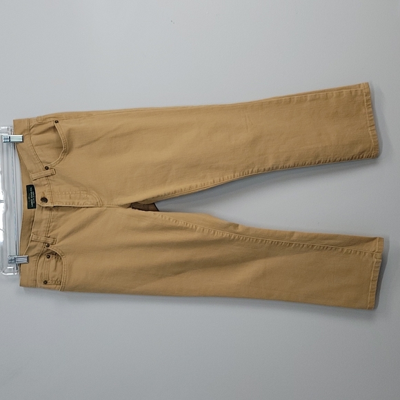 Ralph Lauren Beige Modern Straight Leg Jeans